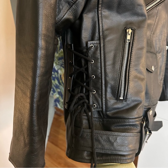 Pristine Leather Motorcycle Jacket - Picture 5 of 9